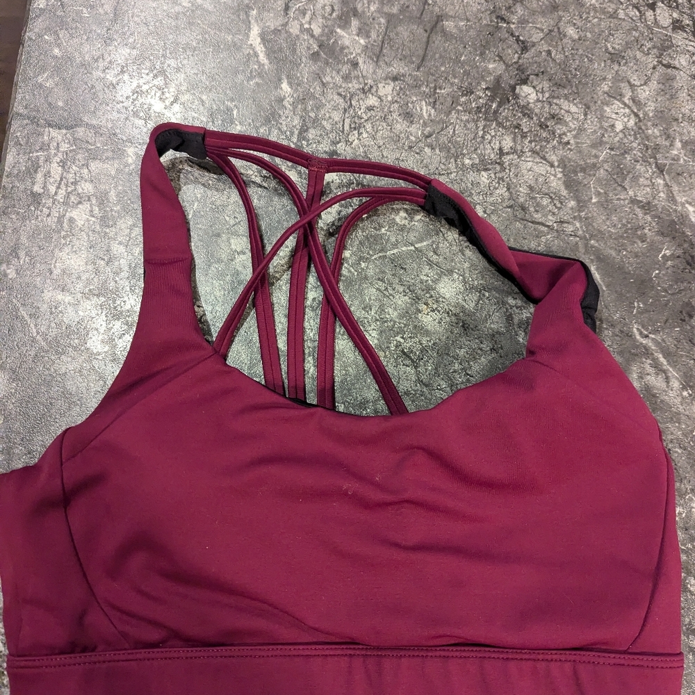 Zyia butterfly back bra